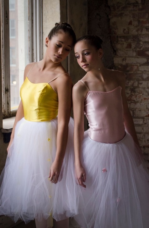 LHS siblings, Kassie and Josie Kolbeck, pose for a photo to represent Balleraena, a private dance studio.
