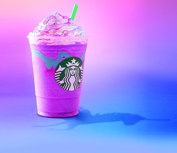The Unicorn drink made its debut at Starbucks nationwide. 