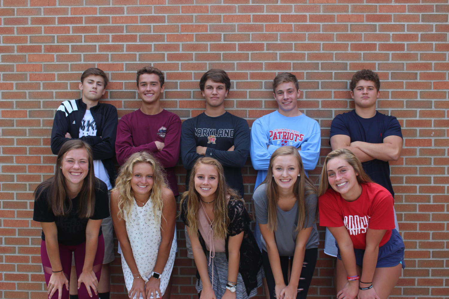 LHS Homecoming court nominees 2017.