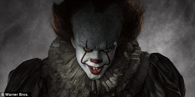 Pennywise+the+clown+terrified+the+Losers+and+audiences+alike.
