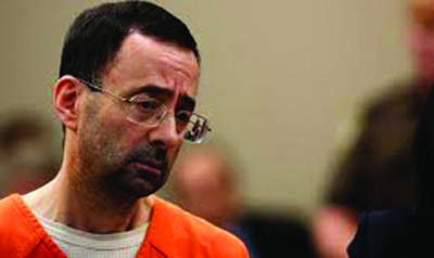Larry Nassar waits for sentencing after being accused for sexually assaulting over 140 women.  