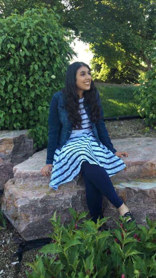 Freshman+Areej+Nazir+shares+her+personal+experience+of+being+a+student+at+LHS.+