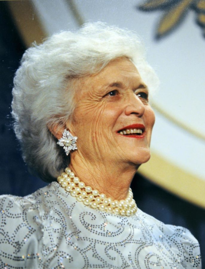 Former+First+Lady+Barbara+Bush+who+passed+away+at+the+age+of+92.