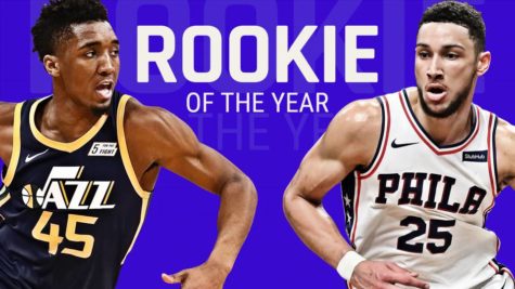 Cases for both Ben Simmons and Donovan Mitchell for ROY