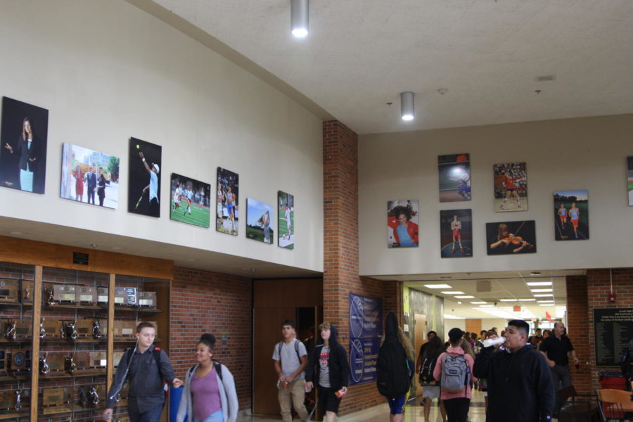 Senior photos can be found in the LHS foyer.