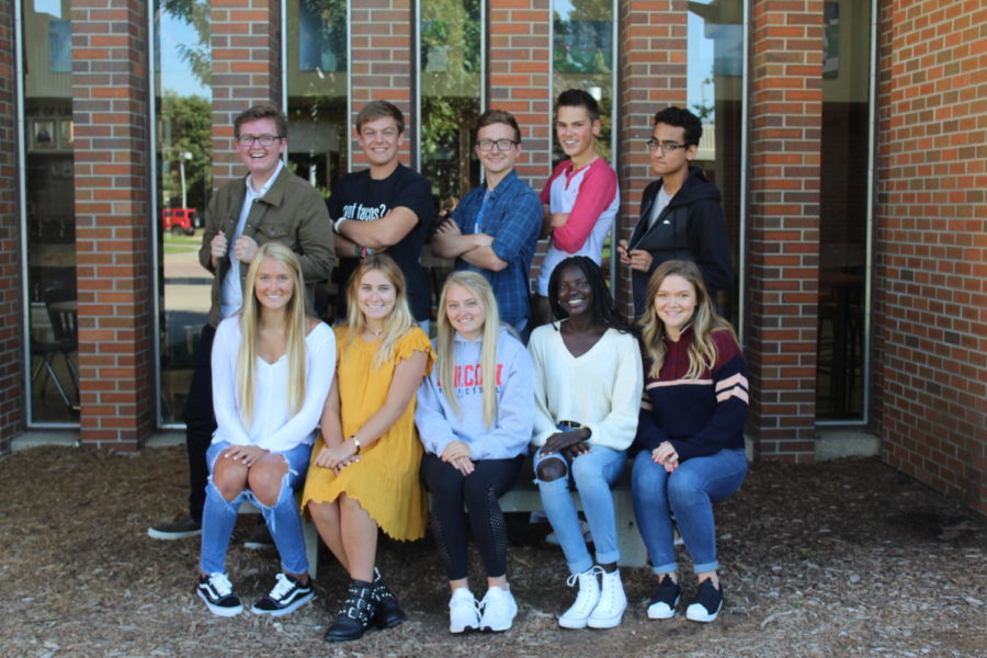 Royalty candidates for LHS include:
Back left: Gage Gramlick, Caiden Capaldo, Ian Ward, Peter Christopherson and Akshay Choudhry
Front left: Kate Fehrs, Chloe Crissman, Somer Luitjens, Josephine Dal and Lily Haitt