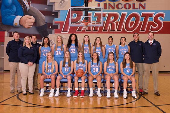 The 2017-18 Girls Varsity Basketball team placed third at the state tournament held at the Denny Sanford Premier Center.