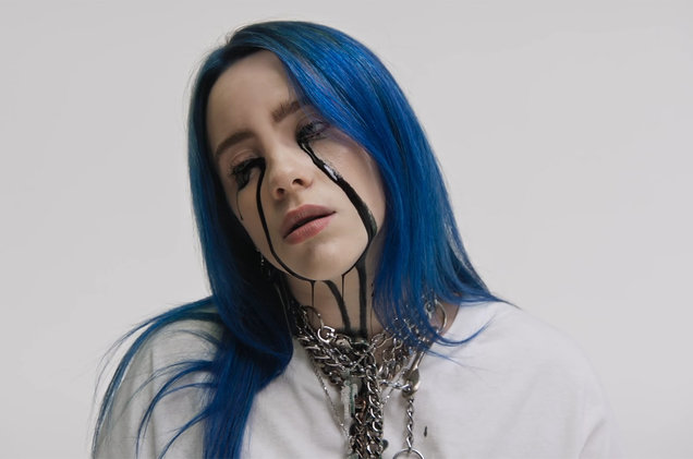 Billie Eilish rose to fame in 2016 with her single Ocean Eyes, which she wrote at age 14.