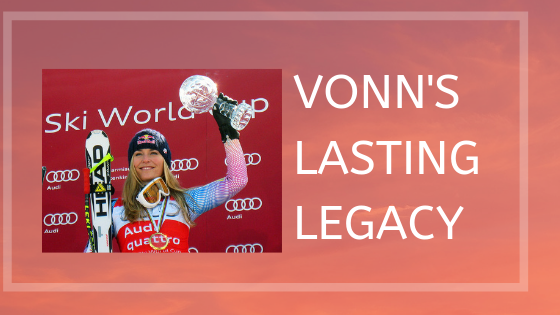 On Feb. 19, 2019, 	
Lindsey Vohn's final race at the World Ski Championships in Åre (SWE) ends with a Bronze medal in Downhill, according to her Twitter account. 