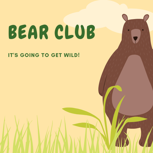 Join Bear Club to be enlightened on Bears as they are dying due to Climate Change :)
