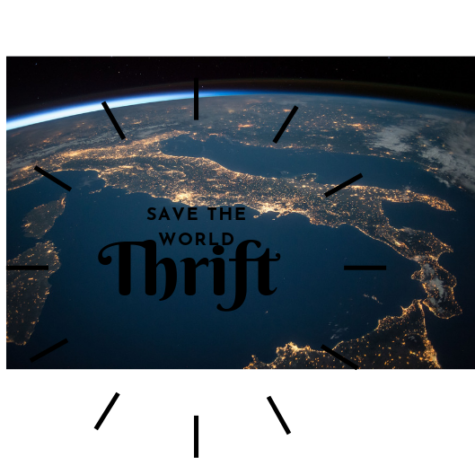 Save the world. Thrift.