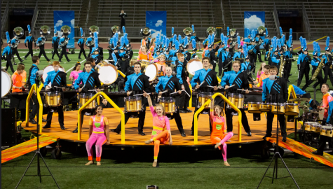 LHS band kicks some brass