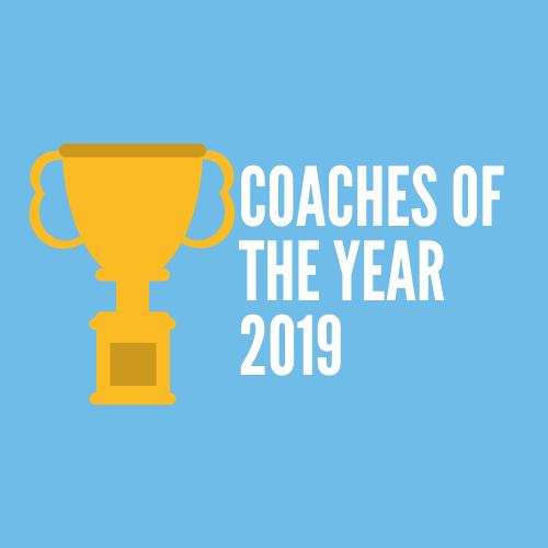 Cross country coach Eric Pooley and football coach Jared Fredenburg were awarded coaches of the year for 2019