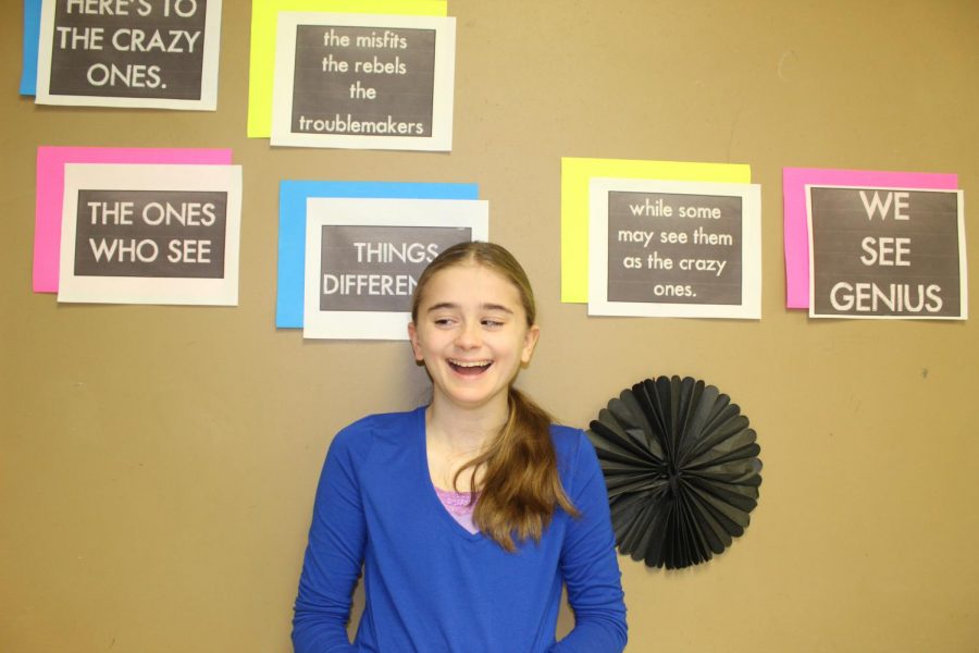 LHS Freshman Jaela Lammi hopes that others understand her disability. 