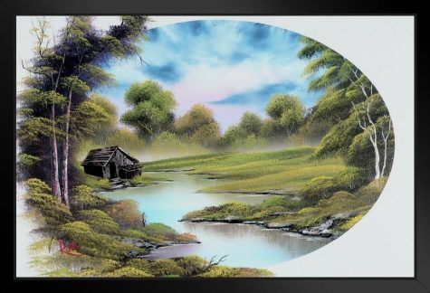 A Bob Ross painting adventure