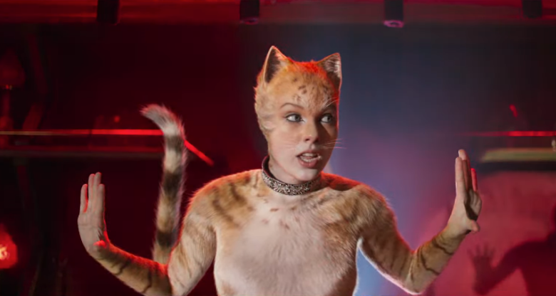 Bombalurina, played by Taylor Swift, is a charismatic, flirtatious feline in Cats.