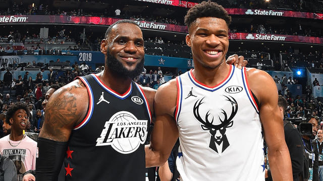 Lebron+James+and+Giannis+Antetokounmpo+are+the+all-star+game+captains+for+this+years+game.