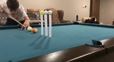 Baker takes his shot with pool videos