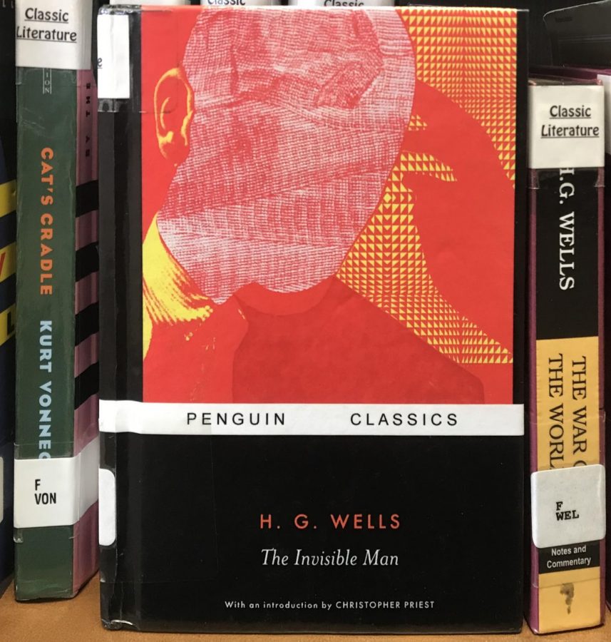 The LHS library is home to the original book upon which this movie is based: The Invisible Man by H.G. Wells.