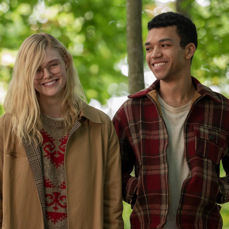 Elle Fanning and Justice Smith in “All the Bright Places.”