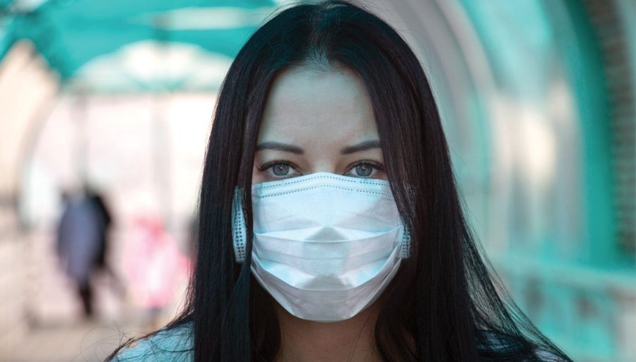 According to the FDA, if worn properly, a surgical mask is meant to help block large-particle droplets, splashes, sprays, or splatter that may contain germs (viruses and bacteria), keeping it from reaching your mouth and nose. Surgical masks may also help reduce exposure of your saliva and respiratory secretions to others.