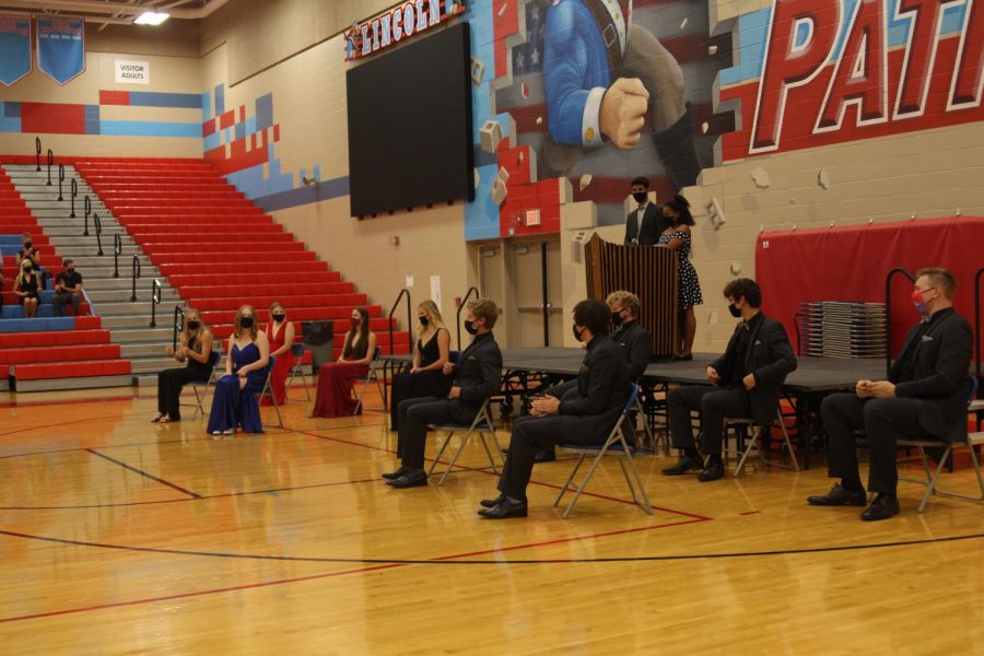 The LHS Homecoming Coronation continued this year, implementing social distancing and mask guidelines.