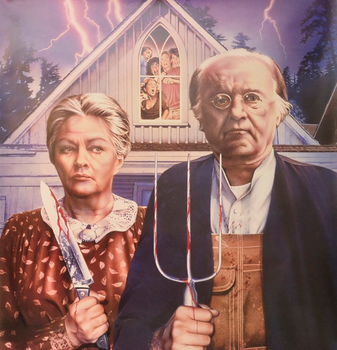 American Gothic was released to American theaters in 1988, though it was jointly produced by Canada and the United Kingdom.