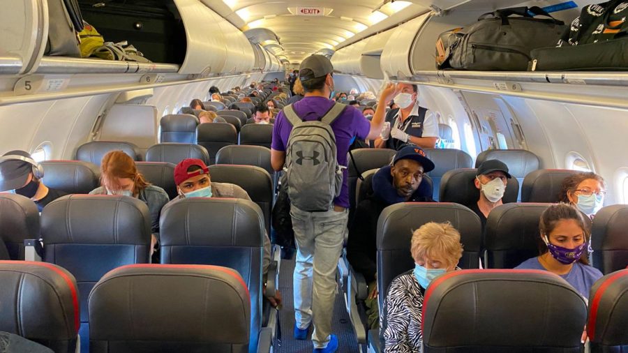 There have definitely been cases of infected passengers passing the virus on to a flights crew or travelers in recent months, however, the transmission rates are low.