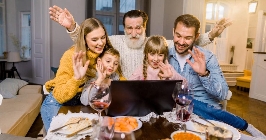 The CDC recommends that families gather virtually this Thanksgiving to lower the risk of spreading COVID-19.