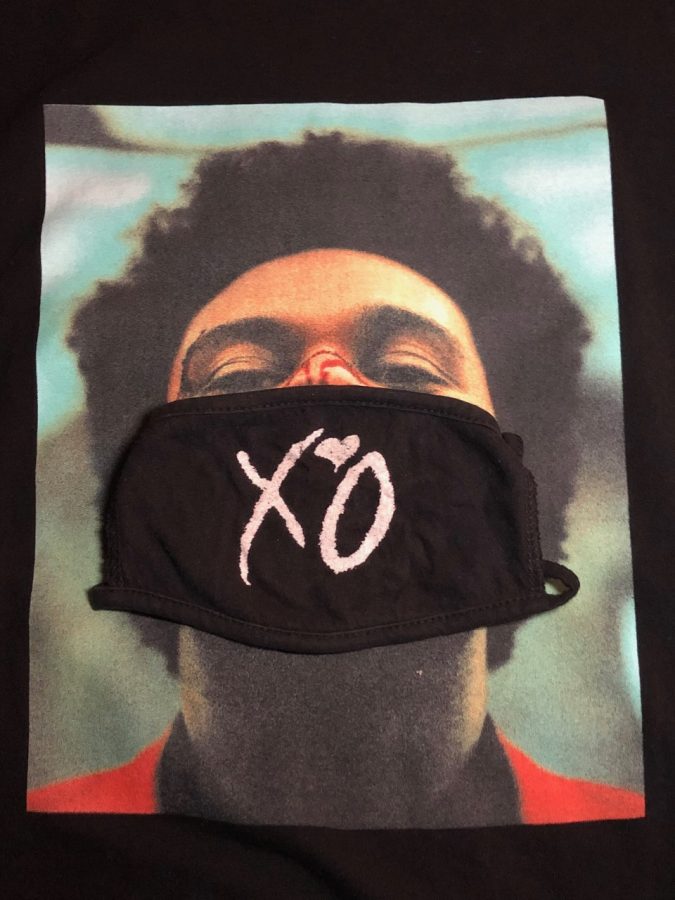 The Weeknd has sold masks with his record label on them to keep his fans safe during the pandemic.