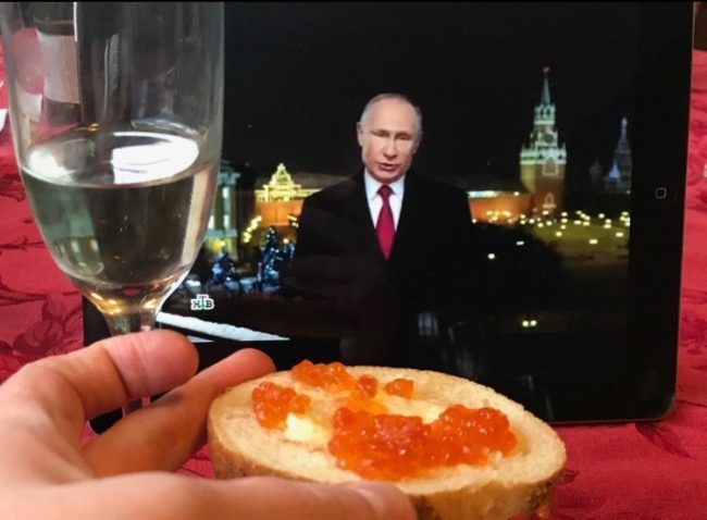 In Russia, New Years is an occasion where wishes might be granted, as per the tradition of watching the New Year Address by the President of Russia.