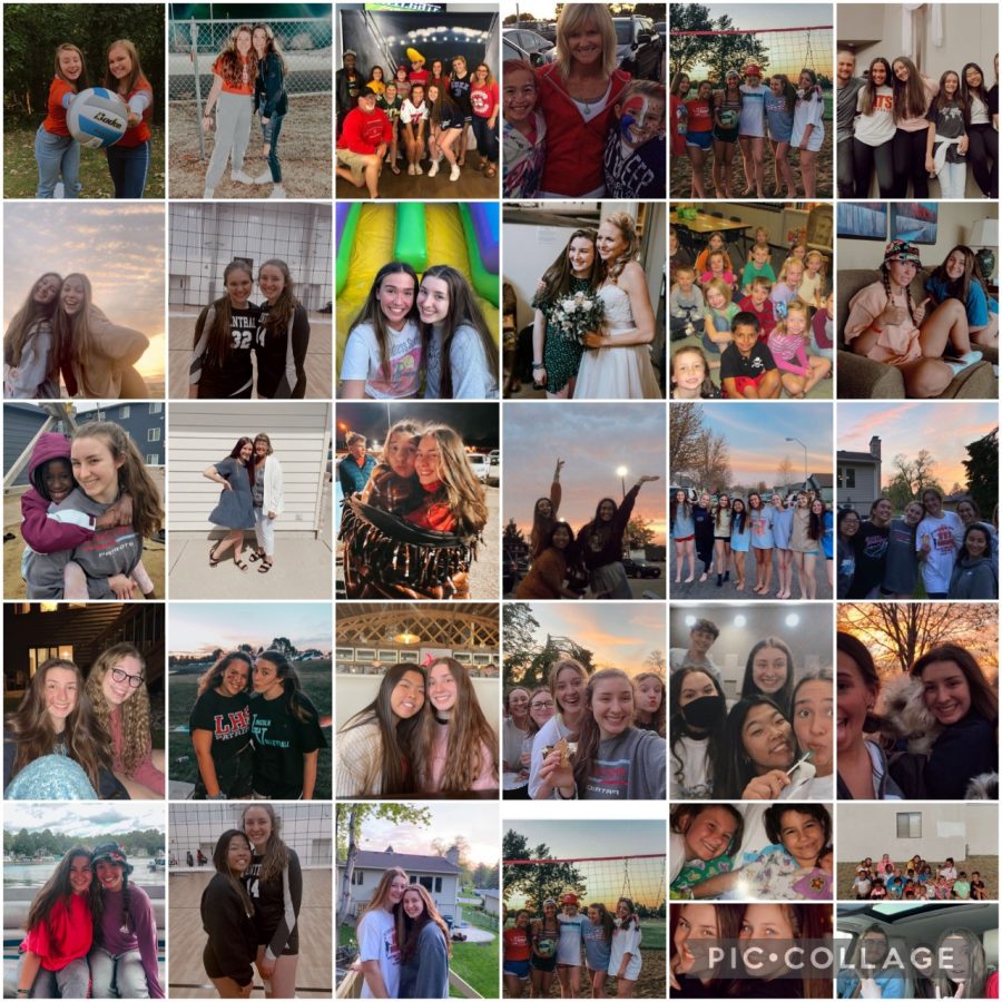 A mosaic, a collection of memories made with significant people in my life.