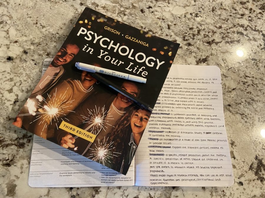 One of the many dual credit classes offered through USD online is Psychology.