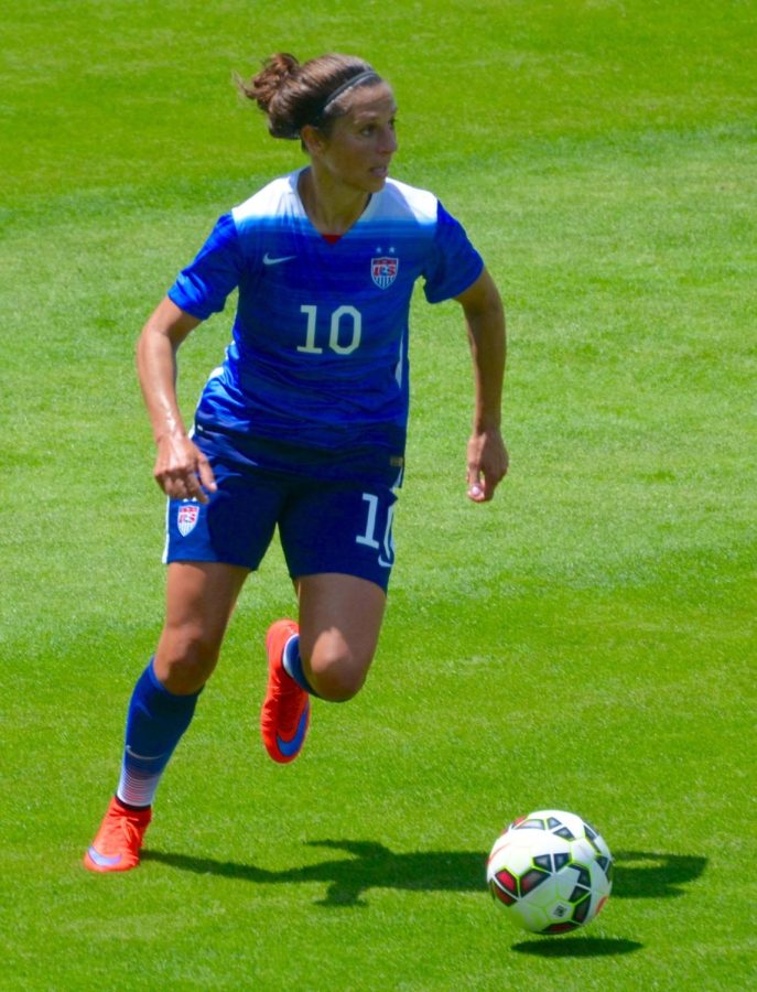 Lloyd pictured playing against the Republic of Ireland on May 10, 2015 in San Jose, California. 