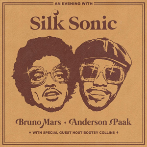 Bruno Mars and Anderson .Paak debut their R&B duo, Silk Sonic, with the album An Evening with Silk Sonic.