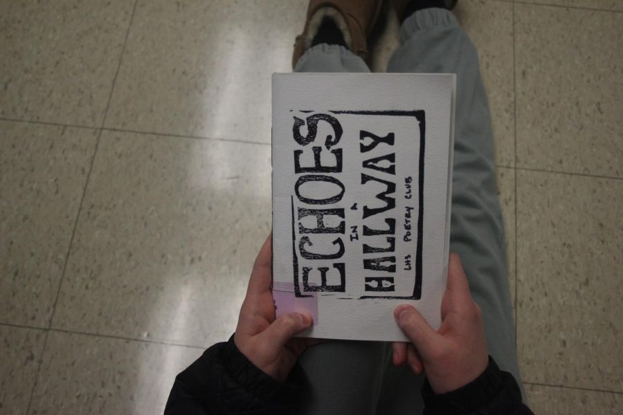 The book, “Echoes In A Hallway,” is a compilation of poems written by the LHS poetry club members. It consists of 17 unique poems written by the students and club adviser Pastrano. It even has a get-to-know the poets page and a couple of blank pages located in the back for the writing of your own.

