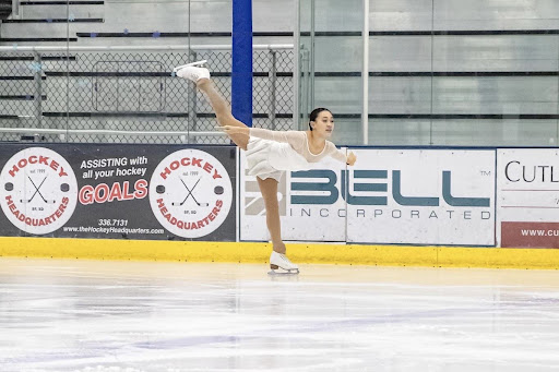 “I feel that skating is a sport with a perfect balance between athleticism and artistry,” said Derynck. 