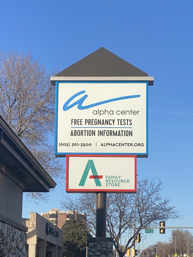The Alpha Center, located right off of 41st street in Sioux Falls, provides abortion information. 