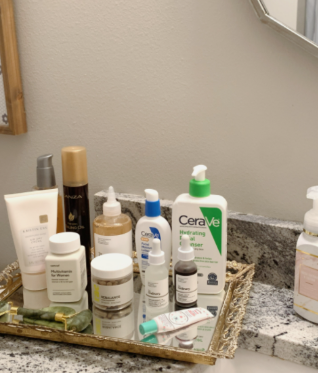  Here is an example of how I implemented these steps into organizing my bathroom. 