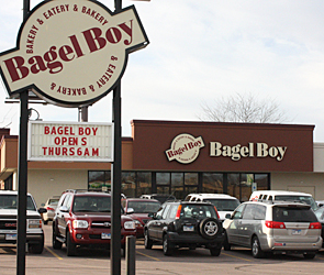 Bagel Boy is located less than 5 minutes away from LHS and has become a very popular open lunch option for students.