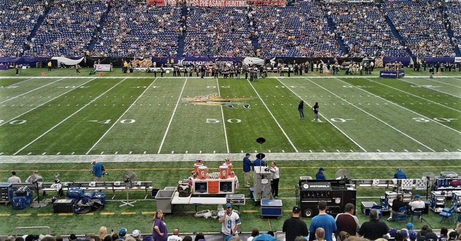 The Minnesota Vikings game against the Detroit lions during week three of the 2022-23 NFL season.