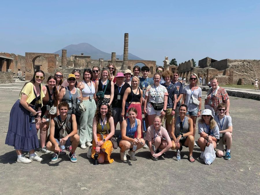 Latin students were able to visit Rome, Sorrento and Capri during their trip this summer. 