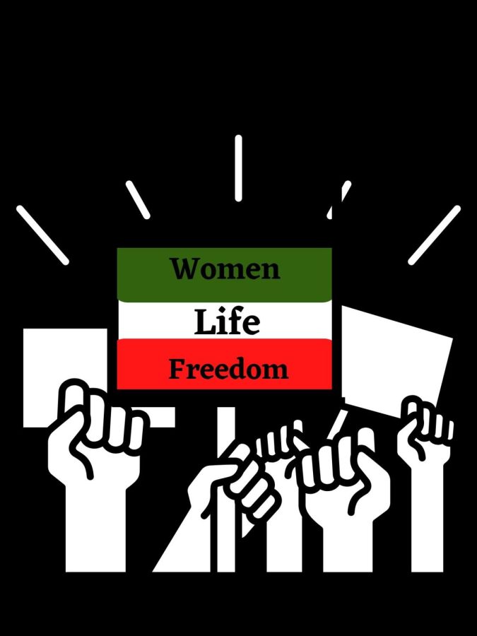 The+death+of+an+Iranian+woman%2C+Mahsa+Amini%2C+has+sparked+protests+all+over+Iran.