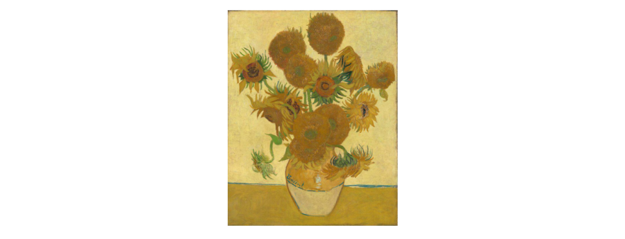Vincent Van Gogh originally painted "Sunflowers" in 1888, but protestors have given it a new claim to fame. 