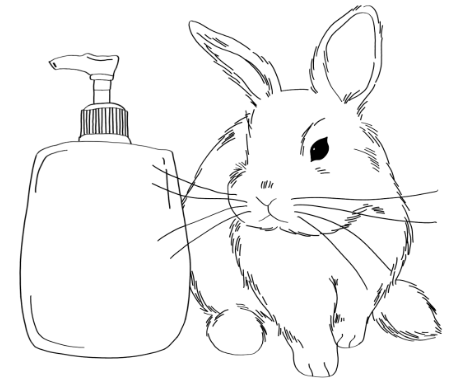 Rabbits are primarily tested on by companies, hence why they are the symbol of animal cruelty.