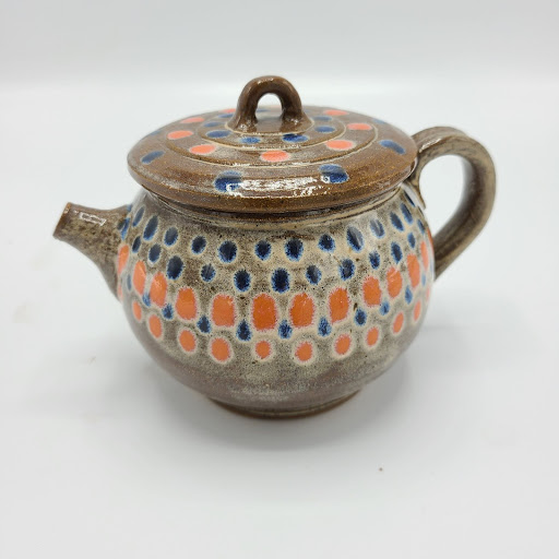 “Polka Teapot” by Maizey Walder