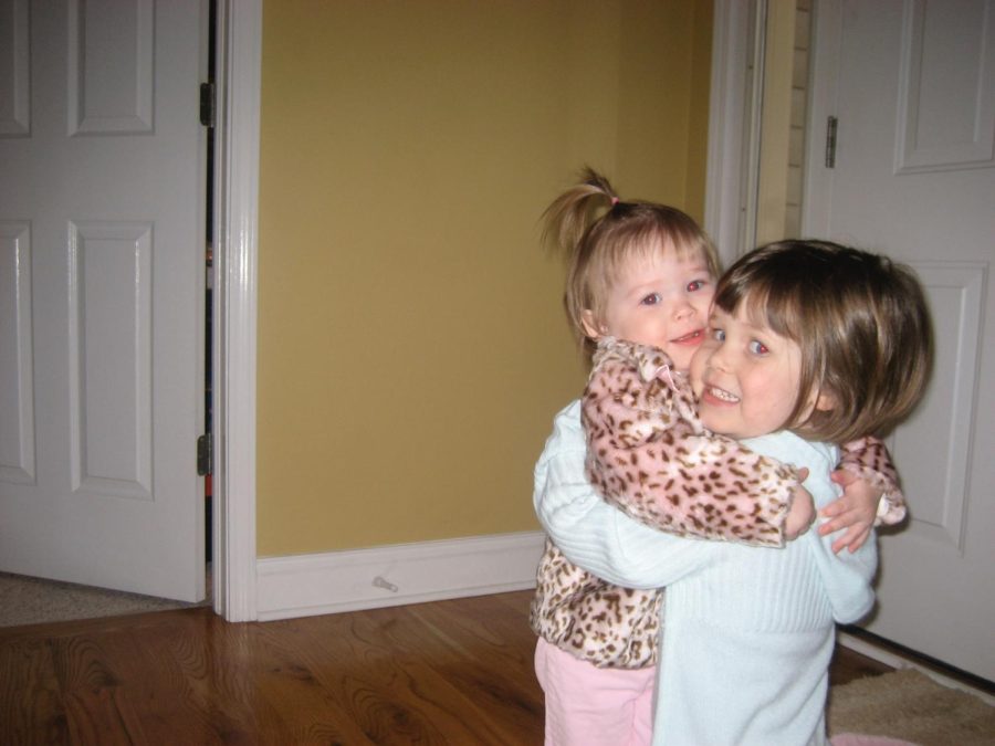 This image was taken in 2009 when my sister, Elana, was three and I was one year old.
