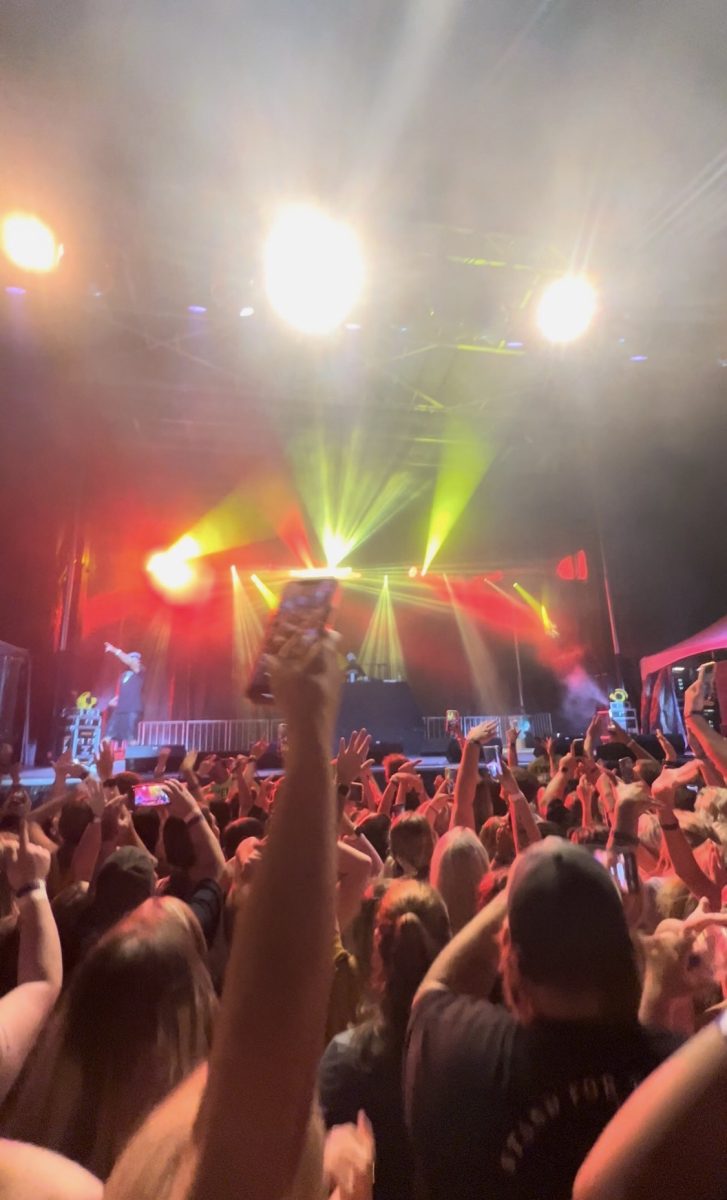 Famous music artist, Nelly, performing at the Sioux Empire Fair in Sioux Falls this previous summer. What ‘Nights under the lights’ really looks like. 
