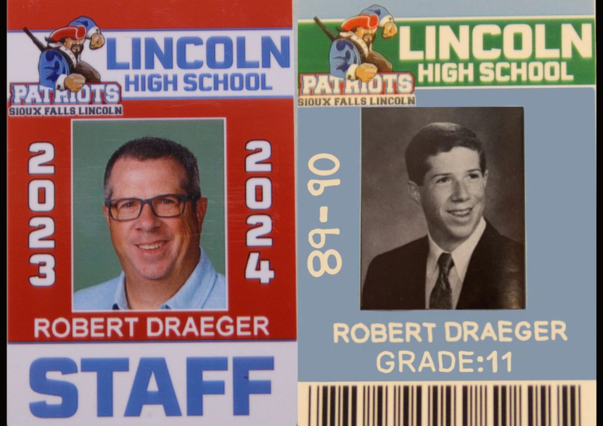 Bob Draeger is a current staff member at LHS and was a student at LHS. He graduated in 1990.