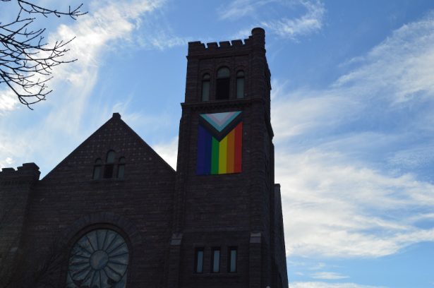 Very few churches in South Dakota have abandoned their resentment towards the LGBTQ community, like the church seen in the photo.